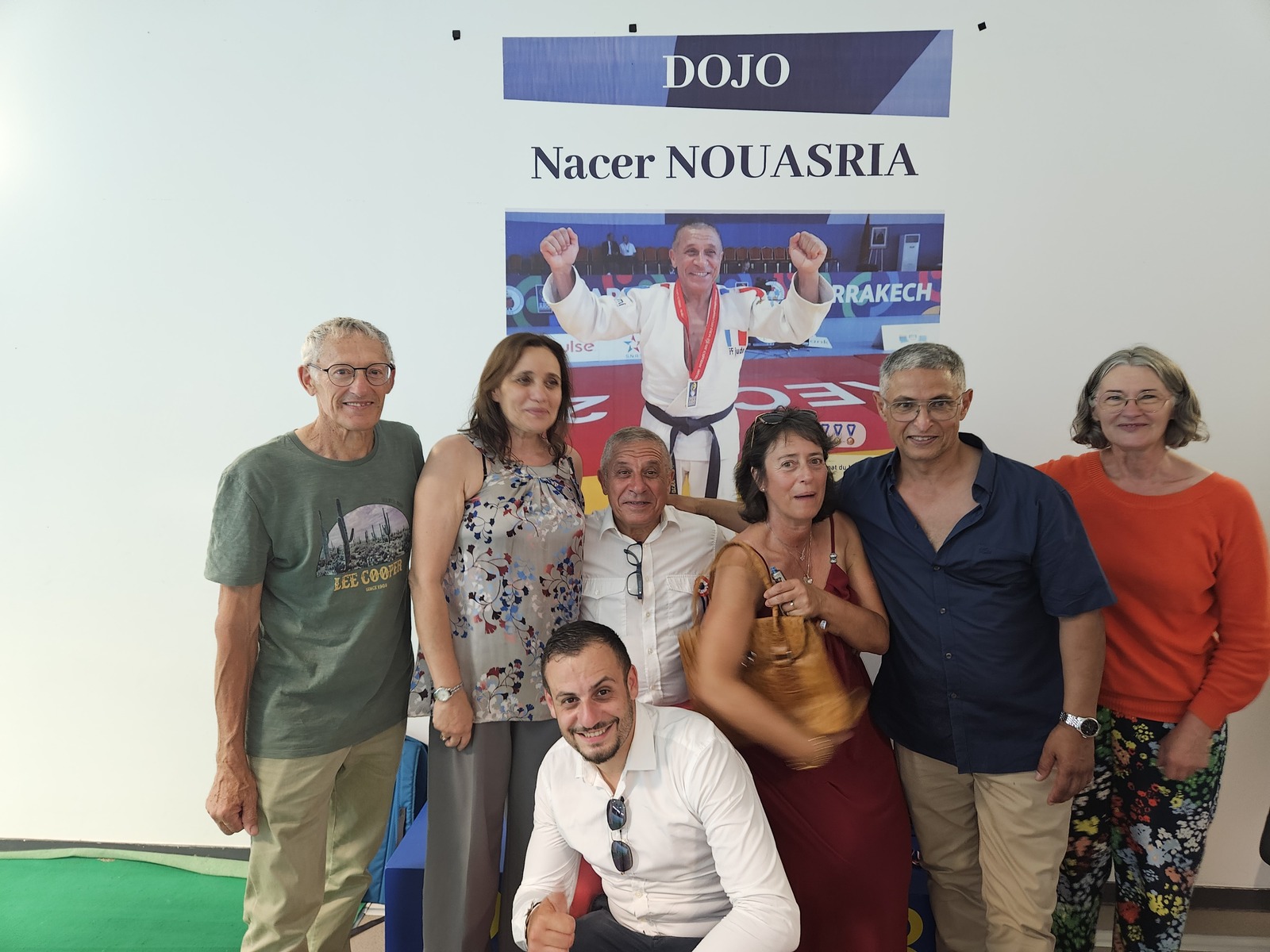 Inauguration Dojo Nacer Nouasria à St Lubin des Joncherets