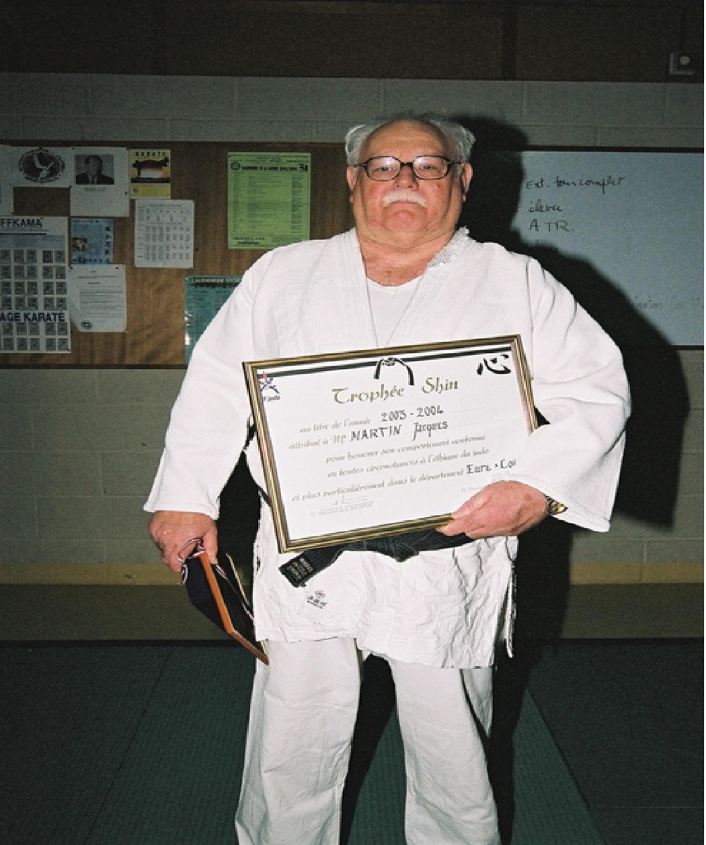Mr Jacques MARTIN fondateur du DAC Judo